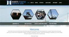 Desktop Screenshot of hardsmarine.com